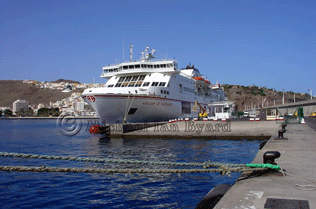 Inter Island Ferry at La Gomera